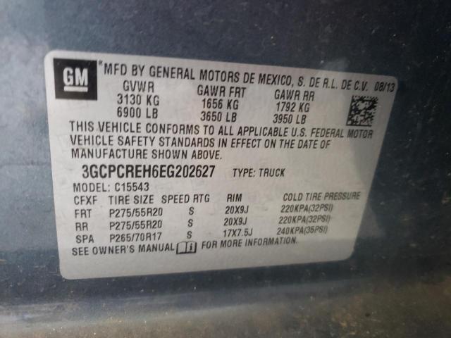 Photo 10 from auction – 2014 CHEVROLET SILVERADO with VIN 3GCPCREH6EG202627