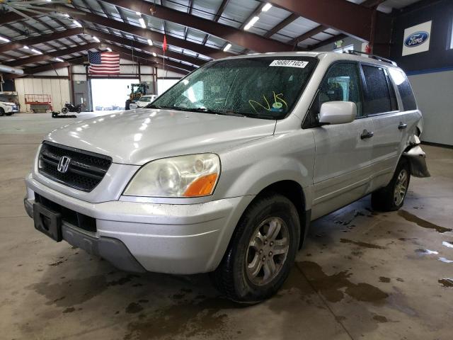 Photo 2 from auction – 2004 HONDA PILOT EX with VIN 2HKYF18464H578658