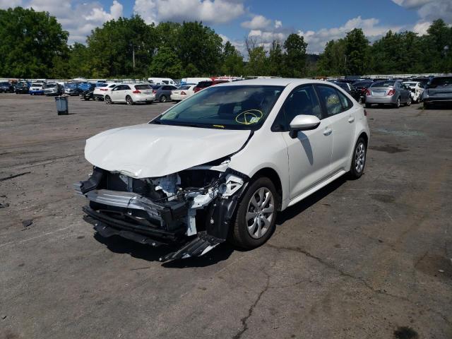 Photo 2 from auction – 2022 TOYOTA COROLLA LE with VIN 5YFEPMAE0NP297786