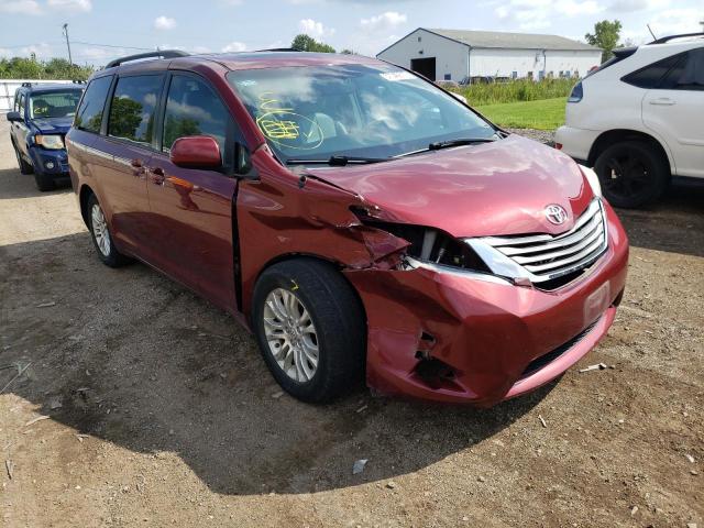 TOYOTA SIENNA XLE 2012 with VIN 5TDYK3DC4CS252080 - Photo from auction