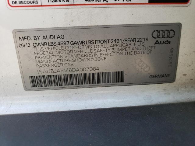 Foto 10 de la subasta – 2013 AUDI A3 PREMIUM con VIN WAUBJAFM6DA007084
