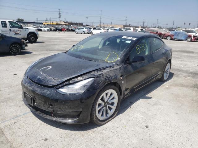 Photo 2 from auction – 2022 TESLA MODEL 3 with VIN 5YJ3E1EA8NF190516