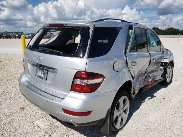 Photo 4 from auction – 2011 MERCEDES-BENZ ML 350 BLU with VIN 4JGBB2FB2BA702367