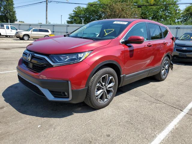 Photo 2 from auction – 2022 HONDA CR-V EX with VIN 7FARW2H51NE033281
