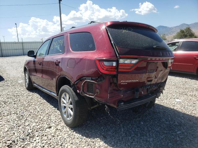 Photo 3 from auction – 2016 DODGE DURANGO SX with VIN 1C4RDJAG7GC485730