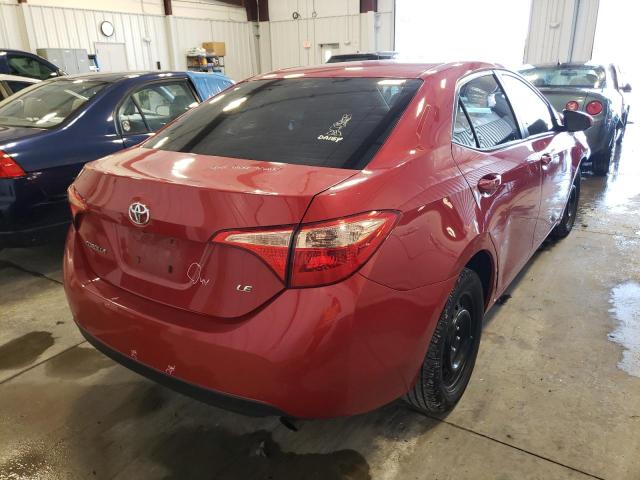 Photo 4 from auction – 2017 TOYOTA COROLLA L with VIN 2T1BURHE0HC822848