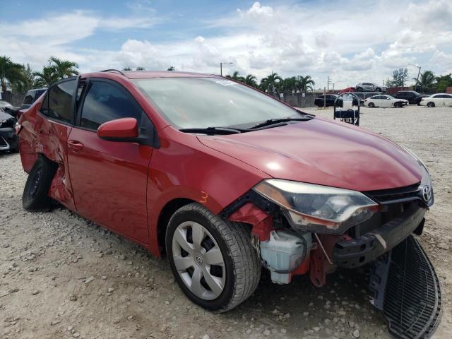 TOYOTA COROLLA L 2016 with VIN 5YFBURHE5GP545208 - Photo from auction