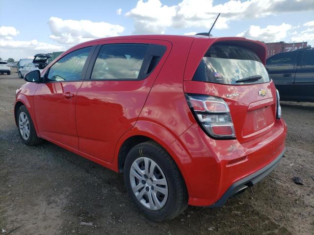 Photo 3 from auction – 2020 CHEVROLET SONIC with VIN 1G1JG6SB3L4128529