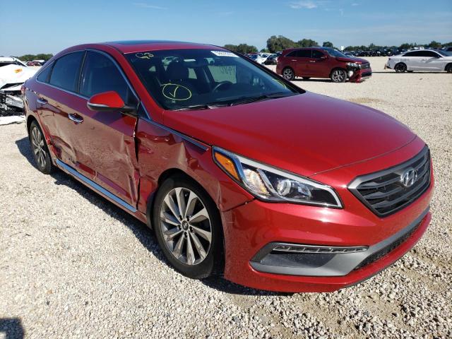 Photo 1 from auction – 2017 HYUNDAI SONATA SPO with VIN 5NPE34AF2HH481648