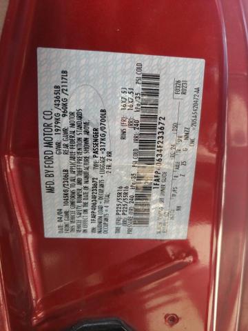 Photo 10 from auction – 2004 FORD MUSTANG with VIN 1FAFP40634F233672