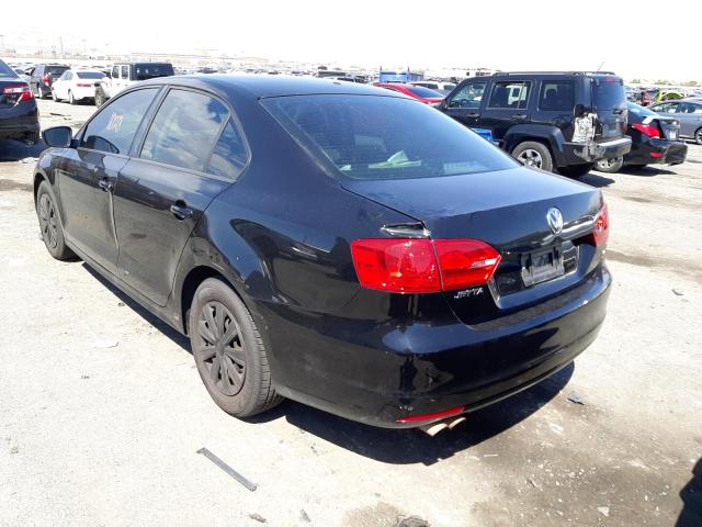 Photo 3 from auction – 2014 VOLKSWAGEN JETTA BASE with VIN 3VW2K7AJXEM319619
