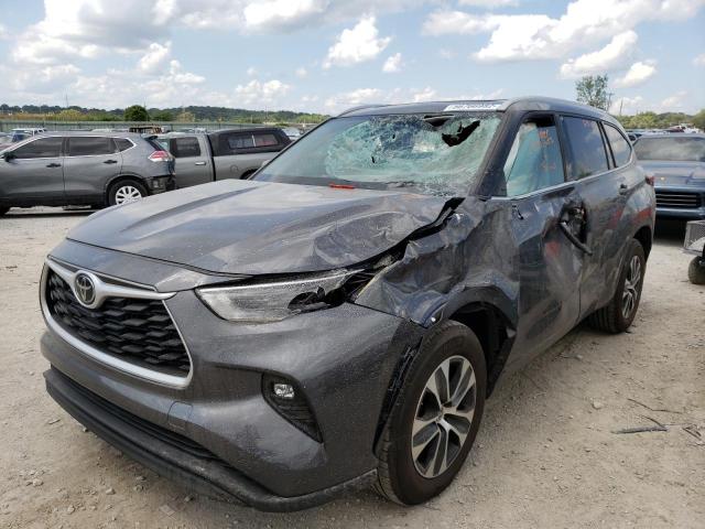 Photo 2 from auction – 2022 TOYOTA HIGHLANDER with VIN 5TDGZRAH9NS115715