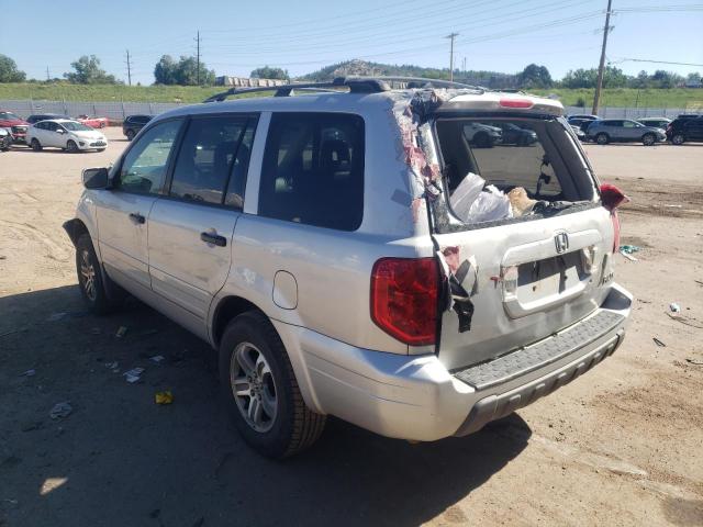 Photo 3 from auction – 2003 HONDA PILOT EXL with VIN 2HKYF185X3H546366
