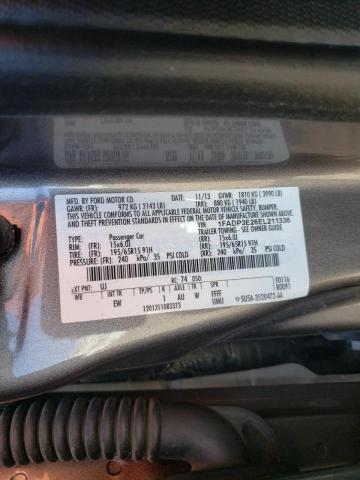 Photo 10 from auction – 2014 FORD FOCUS S with VIN 1FADP3E26EL211336