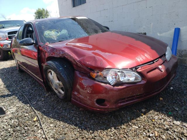 CHEVROLET MONTE CARL 2001 with VIN 2G1WX15K919101799 - Photo from auction