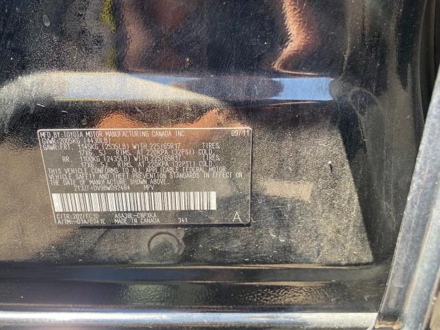 Photo 10 from auction – 2011 TOYOTA RAV4 with VIN 2T3ZF4DV9BW092484