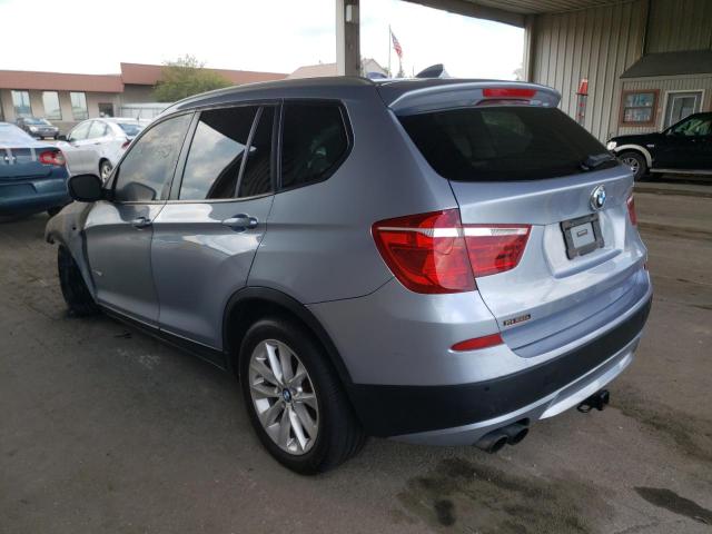 Photo 3 from auction – 2013 BMW X3 XDRIVE2 with VIN 5UXWX9C57D0A09299