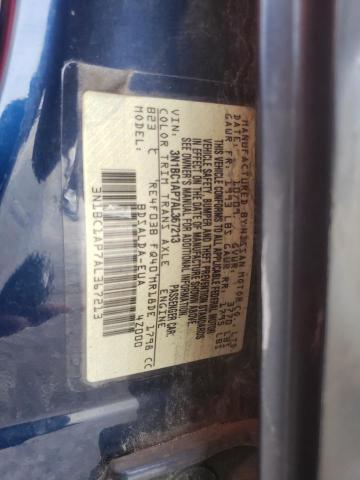 Photo 10 from auction – 2010 NISSAN VERSA S with VIN 3N1BC1AP7AL367213