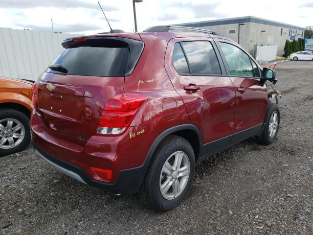 Photo 4 from auction – 2022 CHEVROLET TRAX 1LT with VIN KL7CJPSM2NB532328