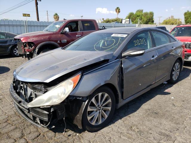 Photo 2 from auction – 2014 HYUNDAI SONATA SE with VIN 5NPEC4ACXEH873228