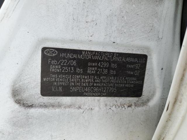 Photo 10 from auction – 2006 HYUNDAI SONATA GLS with VIN 5NPEU46C96H127795