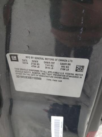 Photo 10 from auction – 2014 CHEVROLET IMPALA LIM with VIN 2G1WC5E35E1163569