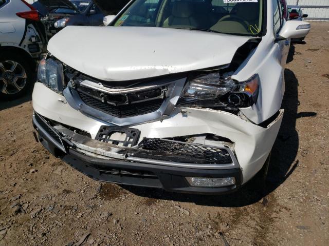 Photo 9 from auction – 2013 ACURA MDX with VIN 2HNYD2H29DH519360