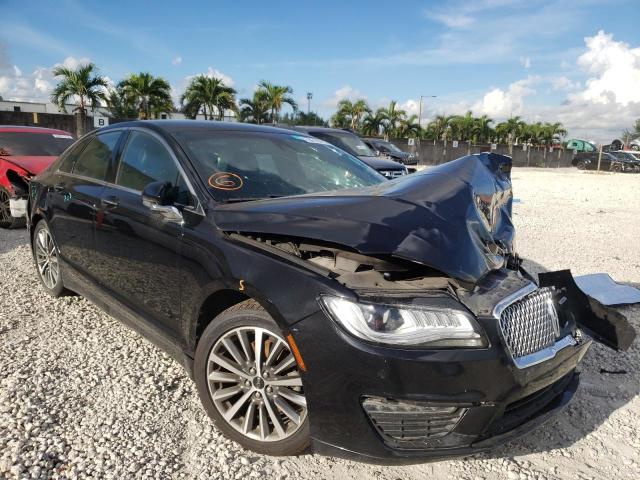LINCOLN MKZ 2019 with VIN 3LN6L5A9XKR627119 - Photo from auction