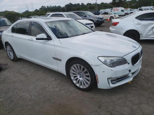 BMW 750 LI 2013 with VIN WBAYE8C54DD133124 - Photo from auction