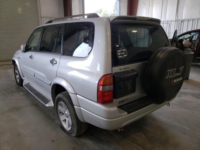 Photo 3 from auction – 2002 SUZUKI XL7 PLUS with VIN JS3TX92V524113512