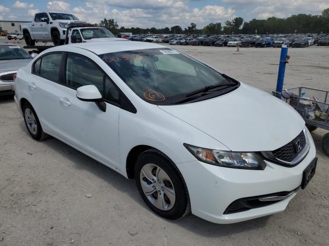 HONDA CIVIC LX 2013 with VIN 19XFB2F58DE073956 - Photo from auction