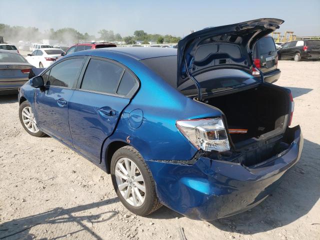 Photo 3 from auction – 2012 HONDA CIVIC EX with VIN 19XFB2F85CE038154
