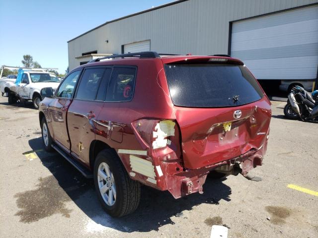 Photo 3 from auction – 2010 TOYOTA HIGHLANDER with VIN 5TDJK3EH1AS033280