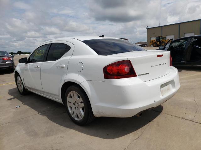 Photo 3 from auction – 2014 DODGE AVENGER SE with VIN 1C3CDZAG3EN181305