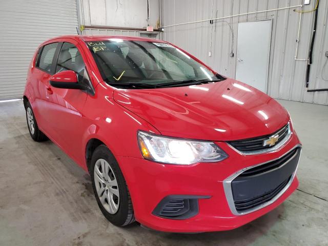 CHEVROLET SONIC 2020 with VIN 1G1JG6SB3L4128773 - Photo from auction