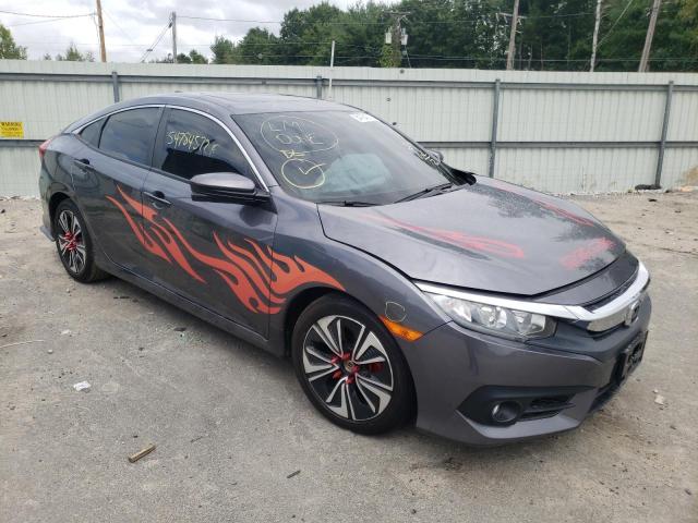 HONDA CIVIC EX 2018 with VIN JHMFC1F35JX030482 - Photo from auction