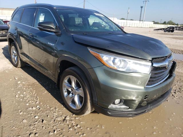 TOYOTA HIGHLANDER 2014 with VIN 5TDDCRFH0ES006525 - Photo from auction