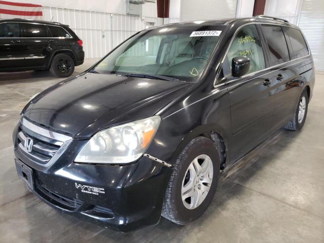 Photo 2 from auction – 2007 HONDA ODYSSEY EX with VIN 5FNRL387X7B091095