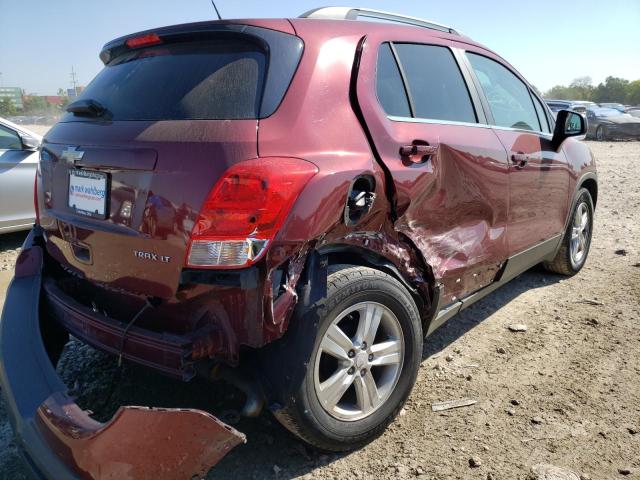 Photo 4 from auction – 2016 CHEVROLET TRAX 1LT with VIN 3GNCJLSB5GL201911