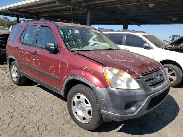 HONDA CR-V LX 2005 with VIN JHLRD78515C028600 - Photo from auction