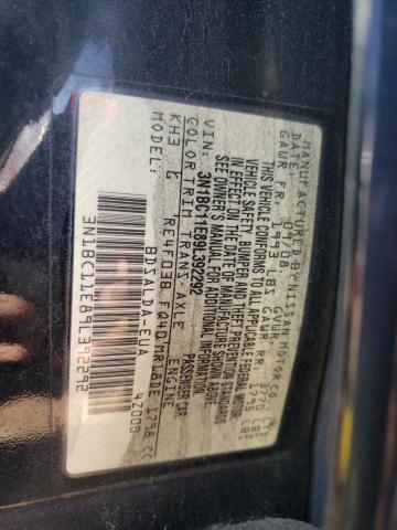 Photo 10 from auction – 2009 NISSAN VERSA S with VIN 3N1BC11E89L392292