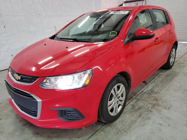 Photo 2 from auction – 2020 CHEVROLET SONIC with VIN 1G1JG6SB3L4128773