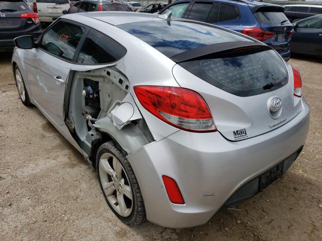 Photo 3 from auction – 2012 HYUNDAI VELOSTER with VIN KMHTC6AD6CU049897