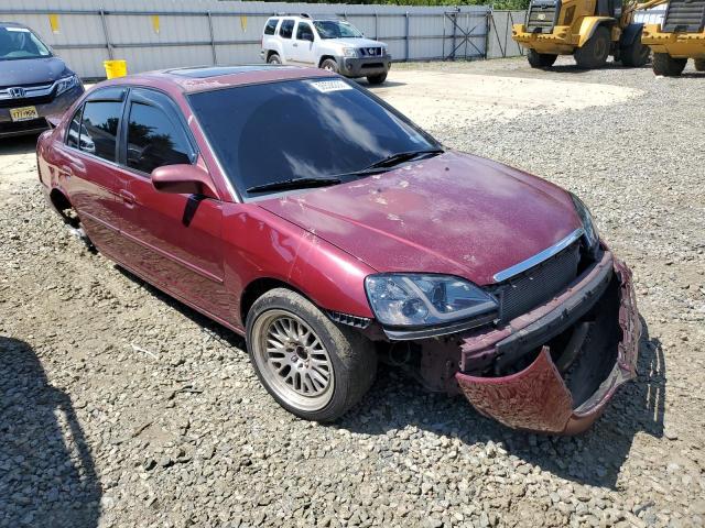 HONDA CIVIC EX 2002 with VIN 2HGES25752H535634 - Photo from auction