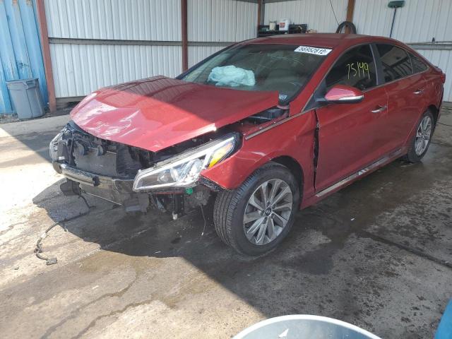 Photo 2 from auction – 2015 HYUNDAI SONATA SPO with VIN 5NPE34AF9FH257435