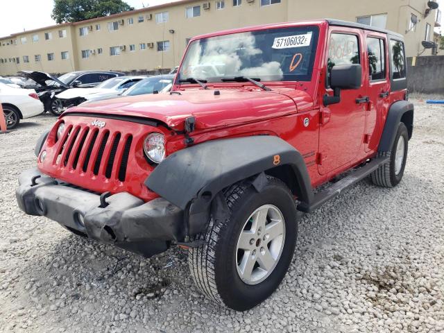 Photo 2 from auction – 2016 JEEP WRANGLER U with VIN 1C4BJWDG1GL341822