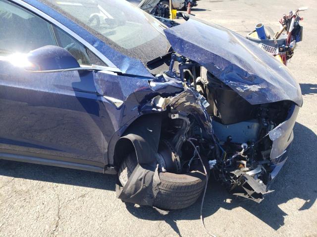 Photo 9 from auction – 2020 TESLA MODEL X with VIN 5YJXCDE2XLF280085