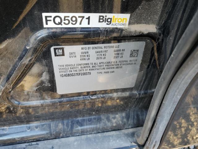 Photo 10 from auction – 2014 BUICK LACROSSE with VIN 1G4GB5G37EF208379