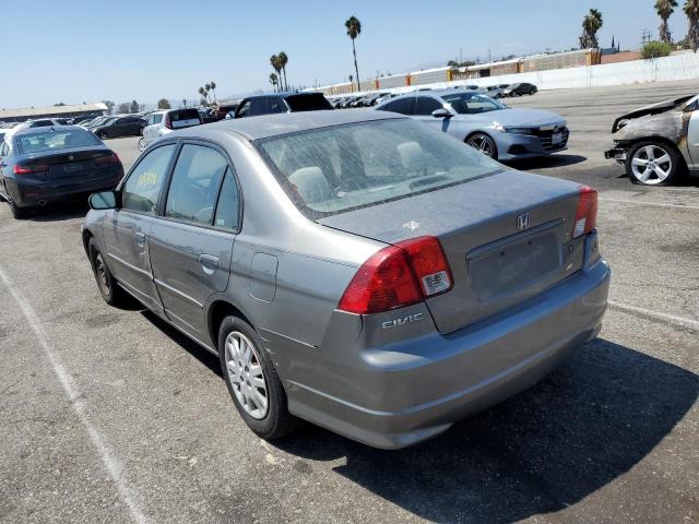 Photo 3 from auction – 2005 HONDA CIVIC LX with VIN 2HGES16515H554497