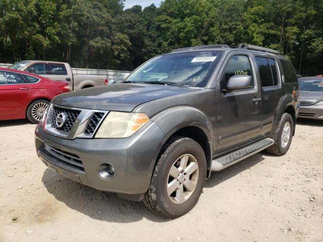 Photo 2 from auction – 2008 NISSAN PATHFINDER with VIN 5N1AR18B08C645355